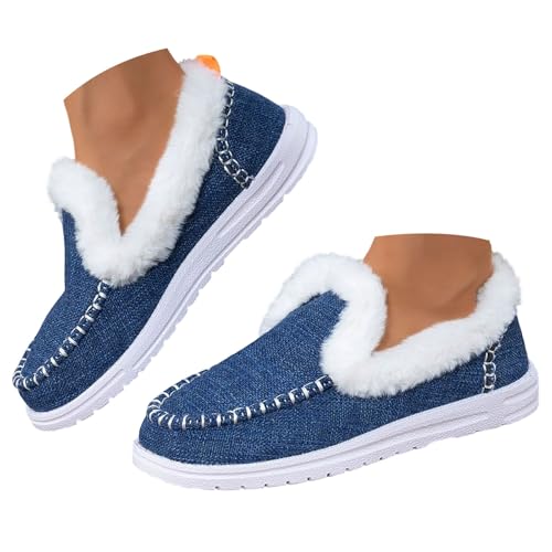 Winterstiefel Damen Leicht Schneeschuhe Gefüttert Schneeschuhe rutschfest Trekkingschuhe Winter Kurzschaft Stiefeletten Wanderschuhe Trekkingschuhe Warm Wanderhalbschuhe Halbschaft von Generic