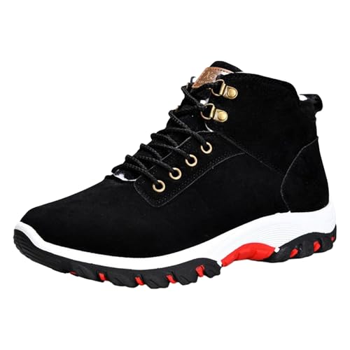 Winterstiefel Herren Gefüttert Schneestiefel Leicht Winterschuhe Leicht Wanderstiefel Komfort Gefüttert Schneeschuhe Wanderschuhe Schneeschuhe Komfort Winterschuhe Boots von Generic