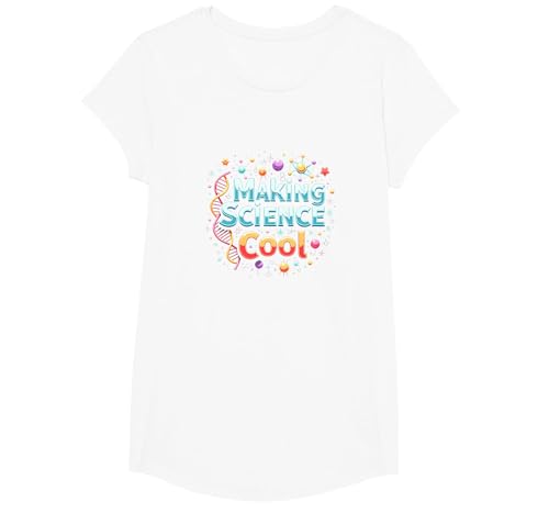 Wissenschaft cool Machen: Mint-Enthusiasten inspirieren T-Shirt, Girls, Weiß, XS von Generic
