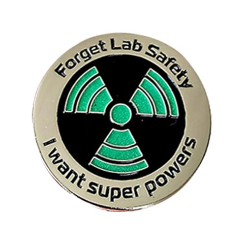 Wissenschaftliche Emaille-Nadeln – Jens Emaillenadeln – Vergessen Sie die Sicherheit des Labors. Ich will Superkräfte. Emaille-Nadeln, lebendige Farben, leicht und langlebig von Generic