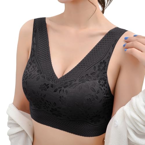 Wmbra Haltungskorrektur BH Ergonomischer Push Up BHS ohne Bügel für Frauen Ultra Dünner Atmungsaktiver Natürliche Eleganz Unsichtbare Unterstützung BH Sommer von Generic