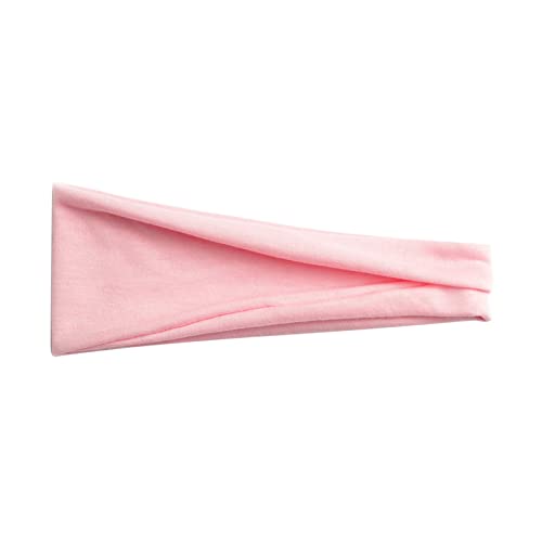 Women Flexibility Headband Women Casual Leisure Sports Solid Color Yoga Hair Band Sport Elastic Sweat-Absorbing Headband Hair Band von Generic