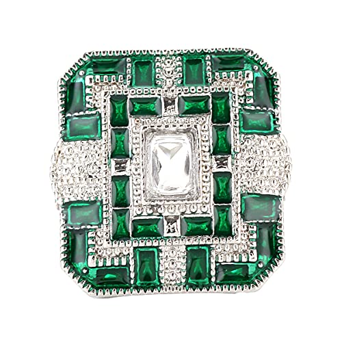 Wunderschöner Schmuck 925 Silber Ringe Blauer Saphir Für Frauen Ehering Größe 6-10 Schön und praktisch von Generic