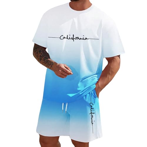 XXL-Schwitzanzug Anzüge Sakko Rot Ohne Weiss Abi Gemütlicher Trainingsanzüge Marineblauer Bester Weißer Burning-Man Thanksgiving-Outfits Jacke, Trainingsshorts XXL Passt Gefütterter 2-Teiliger von Generic
