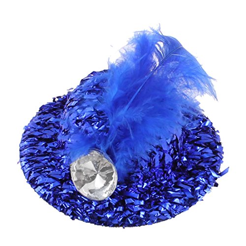 XYZOOM Faux Feather Detail Mini Zylinder Haarspange Krokodilklemme, Blau, 0,01 Pfund(a7cb5 87954 bcc6b 2ee00 34beb 44aaf von Generic