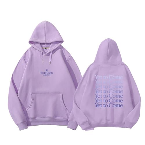 YET TO COME Pullover Sweatshirt, J-HOPE JIN JUNGKOOK JIMIN RM SUGA V Zip Unisex Top(Color:Purple-pullover-thick,Size:S) von Generic