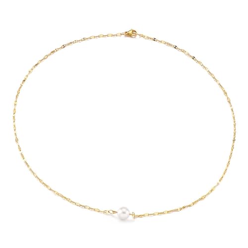 YHZXXNQ Gold Kette für Frauen, Zierschnur von Edelstahl, Trendy Gegenstand von Generic