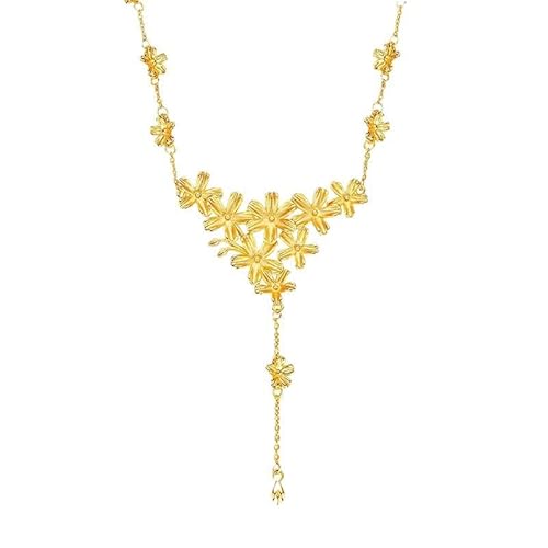 Yellow flower necklace von Generic