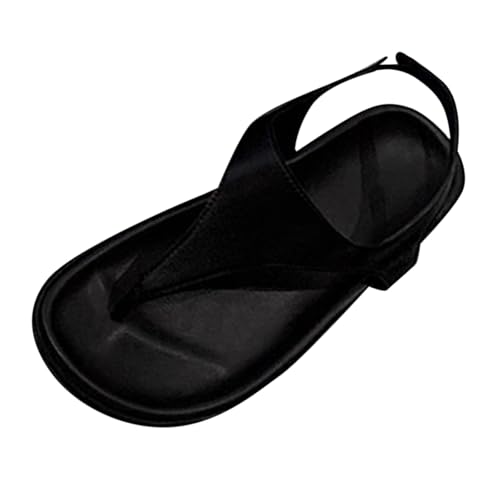 Zehentrenner Sandalen Damen Flach Flip Flops Bohemian Strandsandalen Rutschfest Zehensandalen Leicht Bequem Sandaletten Offenem Zehenbereich Slippers Frauen Badesandalen von Generic
