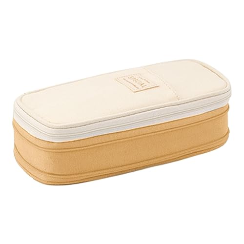 Zipper -Bleistiftbeutel, erweiterbarer Designstift Organizer -Tasche - Erweiterbare Bleistift -Organisator -Tasche mit hoher Kapazität, Schülern der Schreibwarenlagerungstasche von Generic