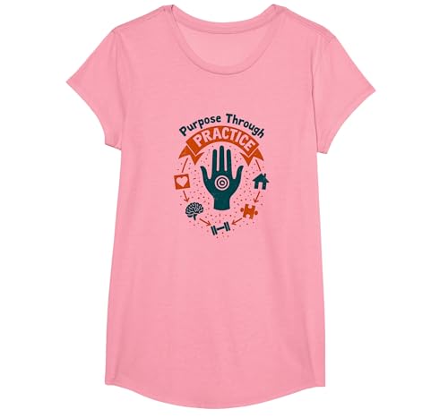 Zweck durch Praxis Ergotherapie Motivation T-Shirt, Girls, Rosa, XS Zweck durch Praxis Ergotherapie Motivation T-Shirt, Girls, Rosa, XS von Generic