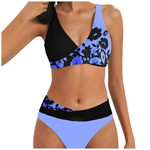 badeanzüge für Damen mit bügel Bikini Shorts Damen Set Bandeau Women Bademode brasilianische Bademode Bademode Bikini Push-up-Verband Bikinis Set Bikini Brasilianischer Schnitt B60 von Generic