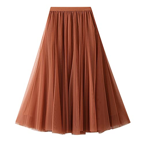 cordrock rot Damen Rock weiß Lederrock weiß Schwarze röcke Rock mit Schlitzen Bunte röcke tüllrock Damen Knielang Rock mit fransen rockhose lang Faltenrock midi Chiffon Rock Hochzeitsgast von Generic