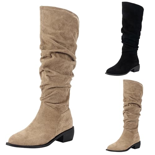 cowboy stiefeletten damen wildleder - kniehohe stiefel damen weiter schaft - overkneesstiefel Langschaf Schlupfstiefel spitzer Zehenpartie cowboystiefel winterstiefel Rutschfest reitstiefel cowboy stiefeletten damen wildleder - kniehohe stiefel damen weiter schaft - overkneesstiefel Langschaf Schlupfstiefel spitzer Zehenpartie cowboystiefel winterstiefel Rutschfest reitstiefel von Generic