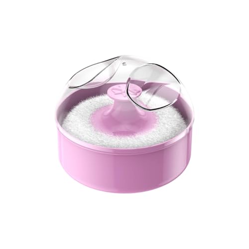 für Körperpuder - Weiche Pudertasche, tragbarer Puderorganizer | Staubwedel aufbewahren, Puderquaste aufbewahren, Puderbehälter m, mehrfarbig, Pink, Siehe Beschreibung von Generic