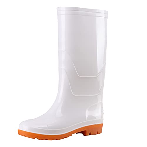 gefütterte gummistiefel damen Herren Damen Gummistiefel Kurze rutschfeste Regenschuhe Regenstiefel Gefüttert Gartenschuhe wasserdichte Kurz Stiefel bn35 von Generic