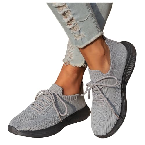 leicht Schlupfschuhe Frauen Laufschuhe atmungsaktive Sportschuhe Turnschuhe Freizeit Studenten Wanderschuhe Orthopedic Diabetic Walking Shoes von Generic