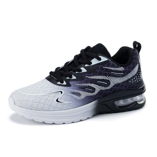 leichte frauen schuhe herren minimalistische leder barfußschuhe leichtgewicht luftkissen trainer damen laufschuhe schnürer turnschuhe freizeit studenten wanderschuhe sommer arch support stretch sandal von Generic