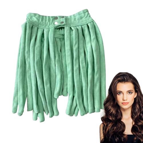 loser Lockenwickler, kein -Lockenwickler, Stirnband, langes Haar - Styling-Tool für lockiges Haar 2 in 1,Haar-Accessoires für Damen, Lockenwickler, absorbieren schnell Wasser, für langes Haar von Generic