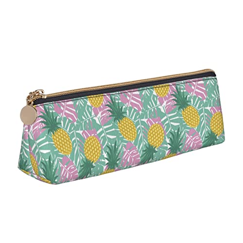 mit Reißverschluss Federmappe Tropische Frucht des Ananas-Musters Bleistift Beutel Stylisches Briefpapier Tasche für Unisex Teenager Mädchen von Generic