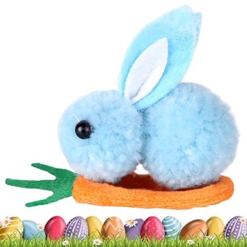 n-Haarnadel, süße n-Haarspange | OsterKarotten Haarspange | Plüsch-Haarspange, mit Karotten-Haarspange, Haarnadel-Haarspangen für Mädchen, Ostern, Halloween von Generic