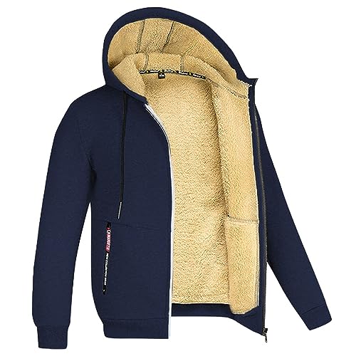 plüschjacke damen mit kapuze lange Ärmel Unifarben winterjacke damen warm Kerb-Kragen Kuscheljacke mädchen Schlanke plüschjacke Vlies Locker und bequem teddyjacke damen Sport Damenmode Frauen von Generic