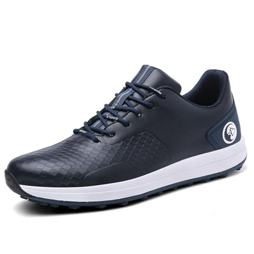 wasserdichte Golfschuhe Für Männer Professionelle Golf-Tennis-Turnschuhe Stachellose Outdoor-Wanderschuhe,Blau,42 EU wasserdichte Golfschuhe Für Männer Professionelle Golf-Tennis-Turnschuhe Stachellose Outdoor-Wanderschuhe,Blau,42 EU von Generic