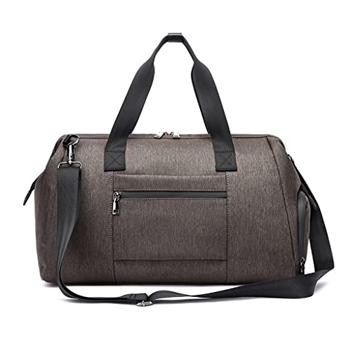 wasserdichte Reisetaschen Männer/Frauen Fitness Sport Handtasche Umhängetasche Große Reisetasche Gepäcktaschen Trocken und Nass (Farbe: B, Größe: 49 * 26 * 31 cm) von Generic