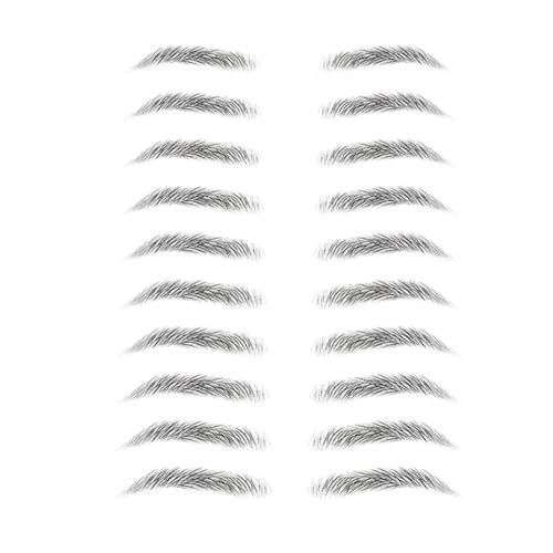 3D-Stifte für Augenbrauen – temporäre , Formung von Make-up-Werkzeugen für die Pflege | realistische Textur eines Haares mit Anwendung wasserdichter Schale, perfekt für Frauen von Genérico