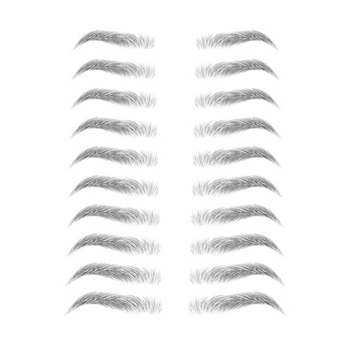 3D-Stifte für Augenbrauen – temporäre , Formung von Make-up-Werkzeugen für die Pflege | realistische Textur eines Haares mit Anwendung wasserdichter Schale, perfekt für Frauen von Genérico