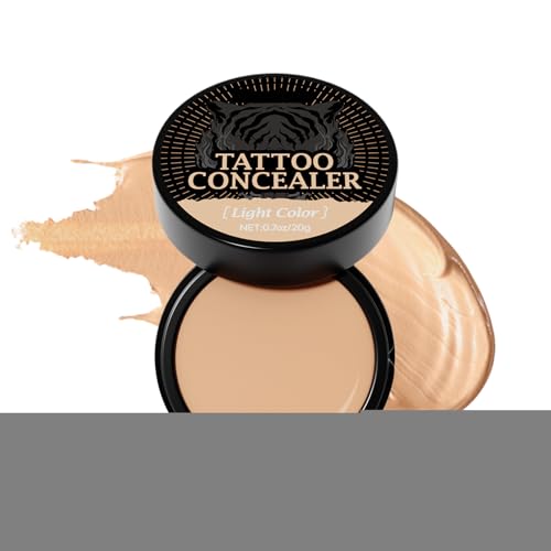 Abdeckendes Körper-Make-up | Korrekturcreme für Hautmarkierungen auf der Haut, Körper-Make-up, 20 g lang anhaltende Kosmetik mit guter Abdeckung für Männer, Frauen und Familie von Genérico