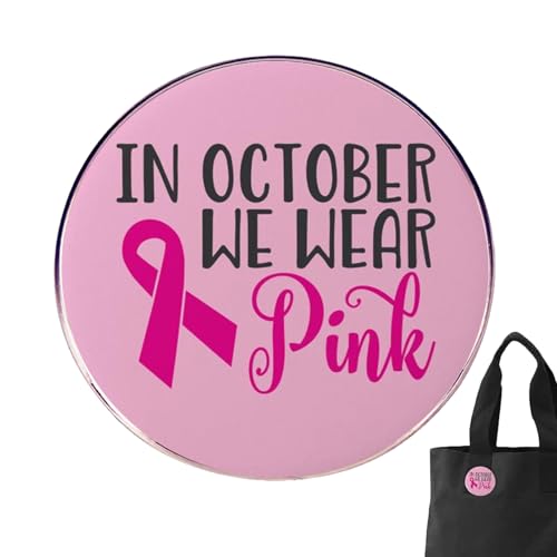 Anstecknadel aus rosafarbenem Band – Brosche mit Brustklappe, dekorativer Schmuck | Zubehör zur Erinnerung an die Gesundheit der Frauen, unterstützt die Teilnahme mit dem Zubehör von Genérico