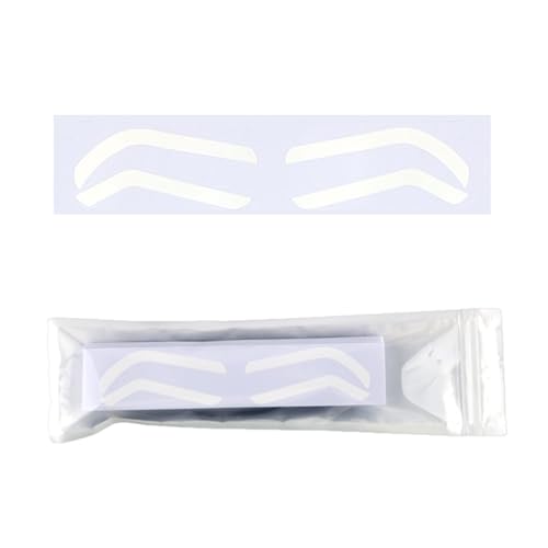 Augenbrauenschablonen, Augenbrauenaufkleber – Stirn-Shaper Schablonen & 50 Paar Professionelle Vorlagen | Formklebebandkleber & Airbrush-Aufkleber Zum Tönen von Make-up von Genérico