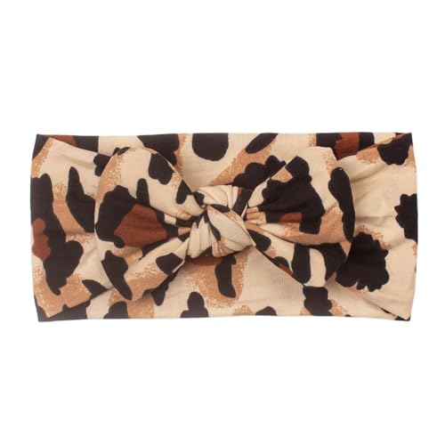 Baby Hairbands Stirnbänder | Wide Leopard Kinder Stirnband, weiches Stretchy Bows Head Wrap für tägliche Photographie, Kinder Haarzubehör für 0-2 Jahre alt Baby Hairbands Stirnbänder | Wide Leopard Kinder Stirnband, weiches Stretchy Bows Head Wrap für tägliche Photographie, Kinder Haarzubehör für 0-2 Jahre alt von Genérico