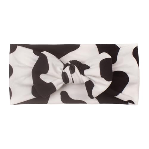 Baby Hairbands Stirnbänder | Wide Leopard Kinder Stirnband, weiches Stretchy Bows Head Wrap für tägliche Photographie, Kinder Haarzubehör für 0-2 Jahre alt von Genérico