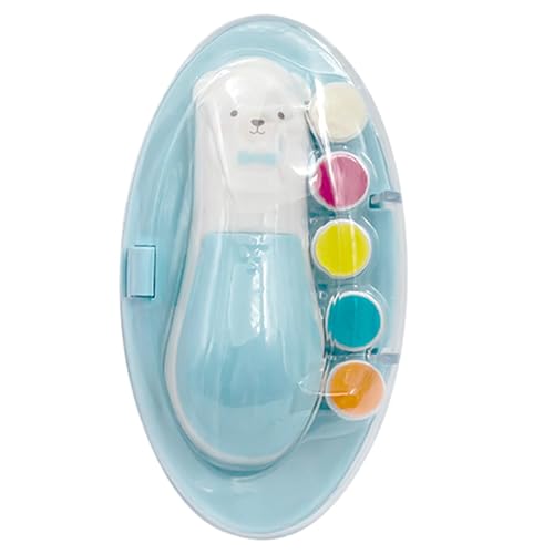 Baby Nail Clippers Elektrischer Nagelschleifer | Elektrischer Nagelknipser mit 5 Schleifpads und Licht | Nagelformwerkzeug | Automatische Nagelvorbereitung von Genérico
