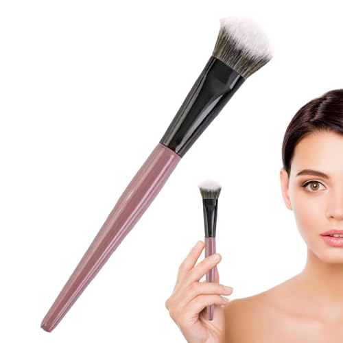 Blush Brush Konturpinsel | Weiche Bristles Liquid Portable Face Makeup Blending Cosmetic Tool for Women Girls Beginners Face Makeup Brushes for Cheeks Contours & Defines von Genérico