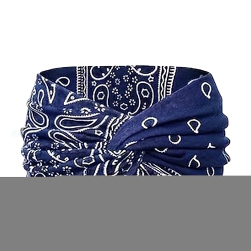 Boho-Stirnbänder, breit, mit Knoten, Haarschmuck mit Blumenmuster, für Hochzeiten, Yoga, Outdoor-Aktivitäten, Fitness, und Freizeit von Genérico