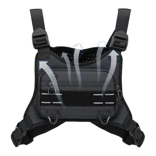 Brusttasche für den Freien: wasserdichte Handyhalterungstasche, verstellbare Weste für Männer, Jagd auf Fahrrad, Reisen, Jogging, Fitnesszubehör, schwarz, Consulte la descripción, Siehe Beschreibung Brusttasche für den Freien: wasserdichte Handyhalterungstasche, verstellbare Weste für Männer, Jagd auf Fahrrad, Reisen, Jogging, Fitnesszubehör, schwarz, Consulte la descripción, Siehe Beschreibung von Genérico