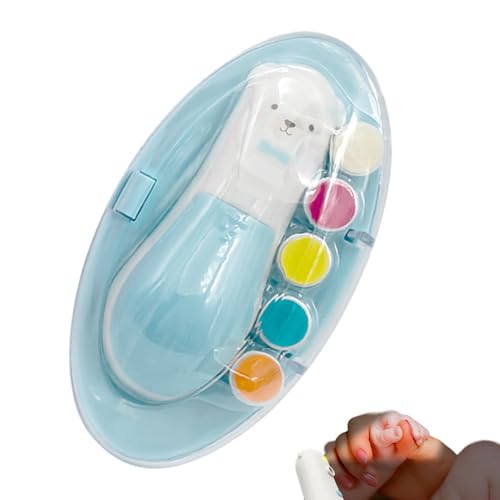 Elektrischer Nagelknipser für Kleinkinder | Baby Fingernails Friseur mit Licht - Automatische Refacilist für Babys, Kinder, Erwachsene, Pflegekräfte und ältere Menschen von Genérico