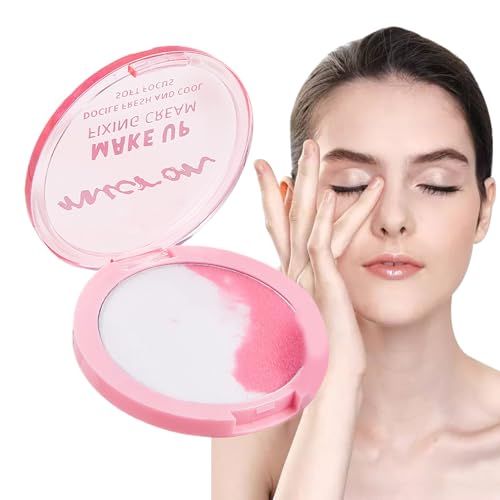 Fixierpuder, Balsam mit Puder-Effekt, 4,5 g, langanhaltender Effekt, aufhellend, Minimiert Poren, natürliches Finish, Grundierung für Frauen von Genérico