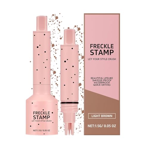 Freckles Stempel – Magic Liquid Fake Freckles Air Cushion | Nackenstift aus Leder aus Leder | Gesichtspunktstift | Fake Werkzeug mit natürlicher Imitation wasserdicht von Genérico