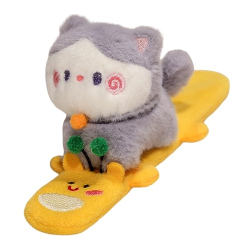 Genérico Armband mit Ohrfeige aus Plüsch, niedliche Capibara-Spielzeug-Armbänder – Tier in Tolstern für Katzen, Capibara, Kinderwagen, Consulte la descripción, Legierter Stahl, Siehe Beschreibung von Genérico