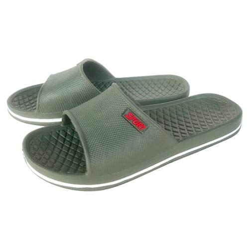 Genérico Bambas, Damenhausschuhe, Badeschuhe, rutschfest, Poolschuhe, Sportschuhe für Damen, zum Gehen, Militärgrün, 42 EU Genérico Bambas, Damenhausschuhe, Badeschuhe, rutschfest, Poolschuhe, Sportschuhe für Damen, zum Gehen, Militärgrün, 42 EU von Genérico