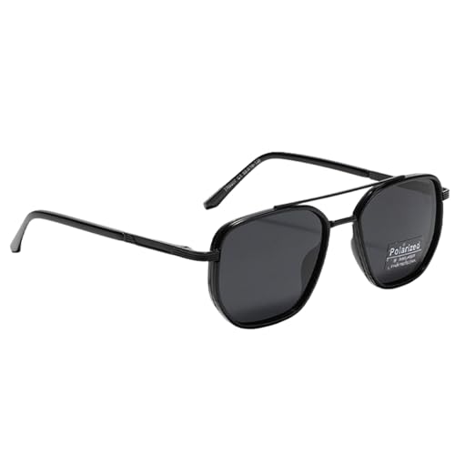 Genérico Polarisierte Brille - Modischer Stil, UV-Schutz für Damen, Outdoor-Aktivitäten, , Fotoshootings, schwarz, Consulte la descripción von Genérico