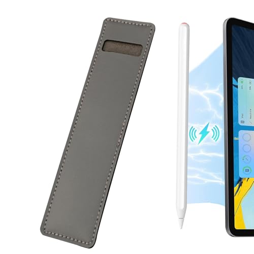 Genérico Pul Pen Case - Raffinierter Stifthalter für Planer und Notizbücher, Regadnenne-Clip | Einzigartiger Bleistift für Stifte, Eingabestift, Kugelschreiber, Schutzhülle P, Grau, Consulte la von Genérico