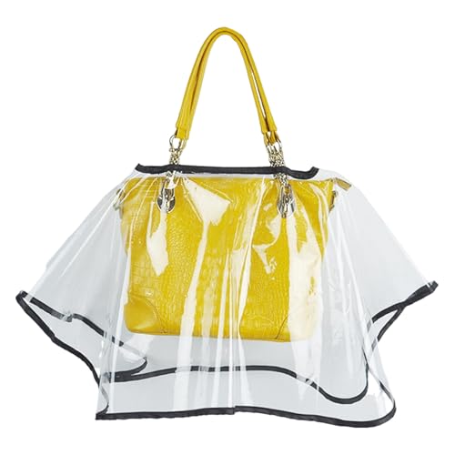 Genérico Regenschutz für Taschen, wasserdicht, Ultra, unsichtbarer Taschenschutz | Eleganter transparenter Regenschirm, Reiseregeschild, Staubabdeckung aus Nylon von Genérico