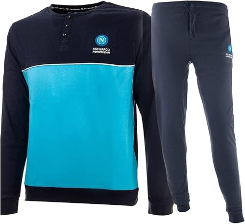 Generico Schlafanzug SSC Napoli Modell CN003IB zweifarbig blau und hellblau (3 Jahre) von Generico