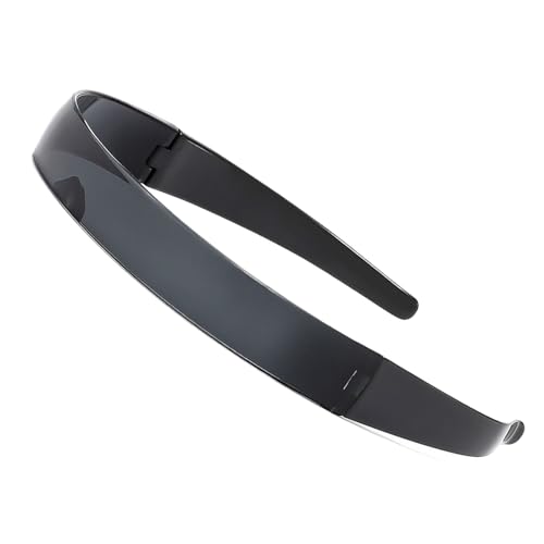 Genérico Sonnenbrille, Stirnband für den täglichen Gebrauch mit einzigartigem Stil, futuristisches Design für Damen, Erwachsene, Familie und Freunde, Sonnenbrille mit Kopfband, schwarz, Consulte la von Genérico