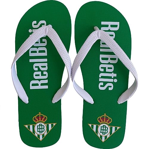Genérico Unisex Real Betis Flip-Flops, Grün Flipflop, 39 EU von Genérico